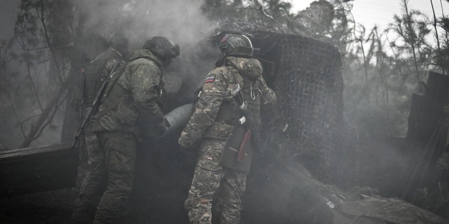 Бойцы ВС РФ