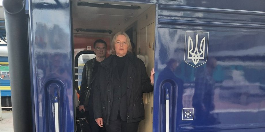 Бундестаг, Бербель Бас, официальный визит