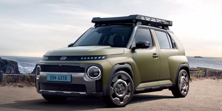 Hyundai Casper Electric Cross, Hyundai Casper, новый Hyundai Casper, кроссовер Hyundai, электромобиль Hyundai, электромобиль Hyundai
