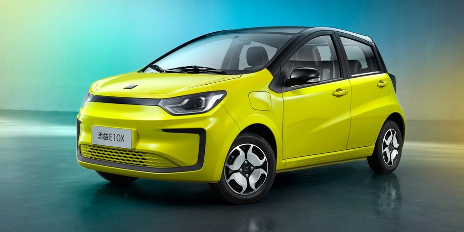 JAC Sehol E10X, Sehol E10X, електромобіль JAC, електромобіль Москвич, новий Sehol E10X, новий Москвич