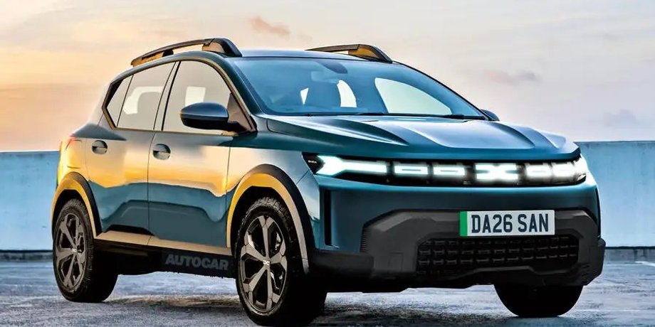 Dacia Sandero, Новый Sandero, Renault Sandero, электромобиль Dacia