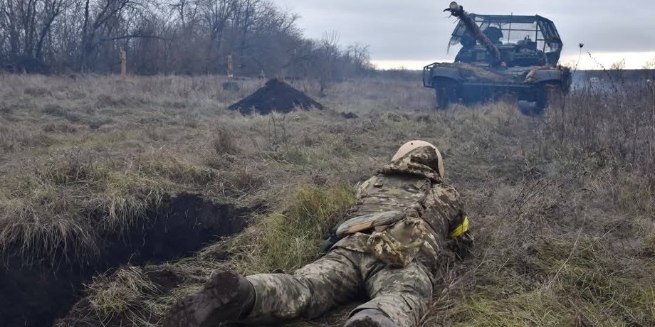 зсу, війна, окоп, танк