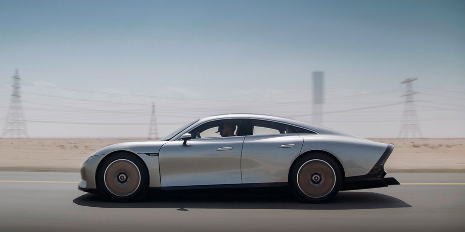 Mercedes EQXX, Mercedes Vision EQXX, электромобиль Mercedes