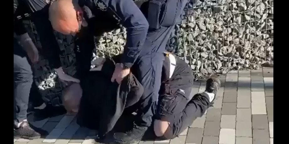 Киев, полиция, подростки