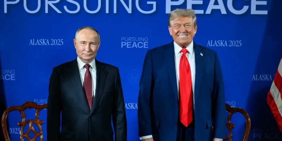 дональд трамп і путін на Алясці