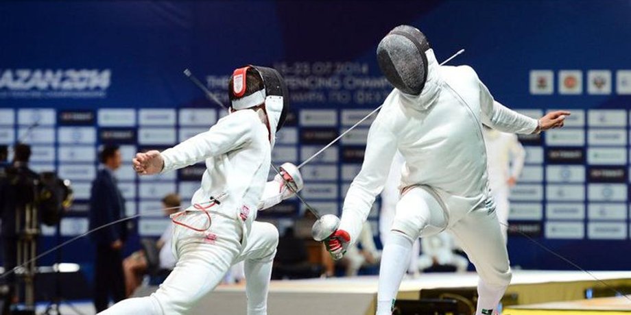 Украинский и российский шпажисты в четвертьфинале / Фото: XSport