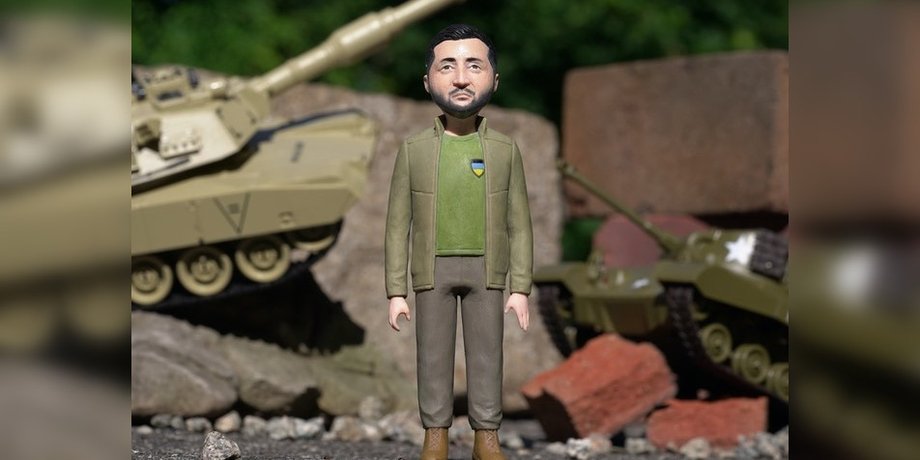 володимир зеленський, фігурка володимир зеленський, фігурка зеленського