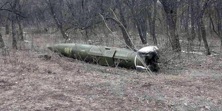 Разбитая российская техника.