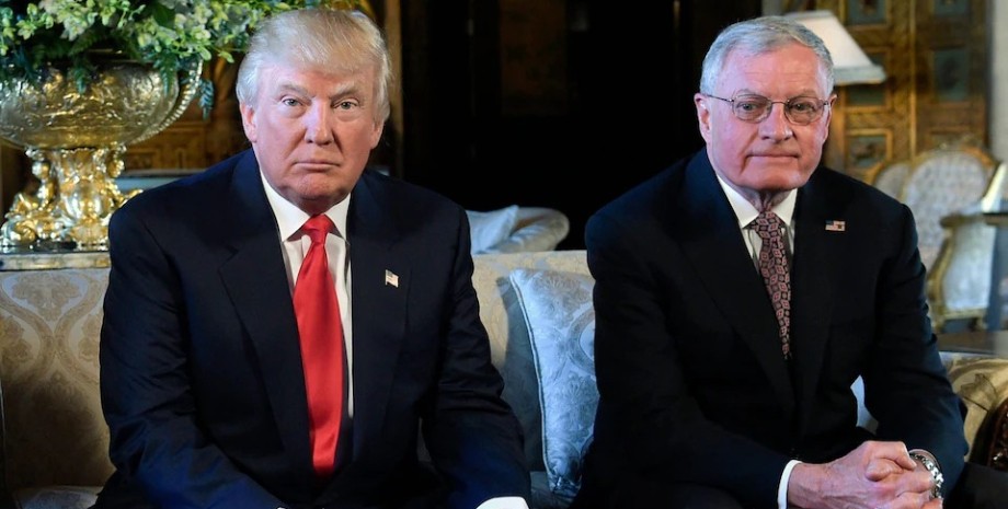 Дональд Трамп и Кит Келлог Дональд Трамп и Кит Келлог