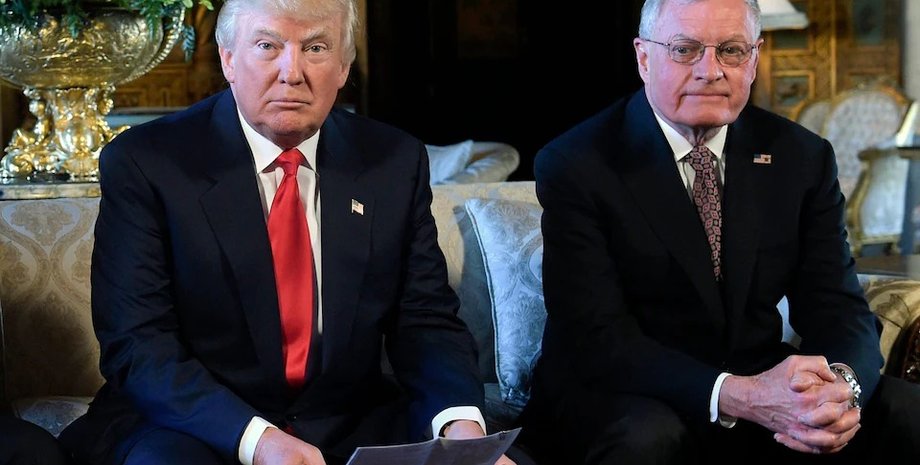 Дональд Трамп и Кит Келлог