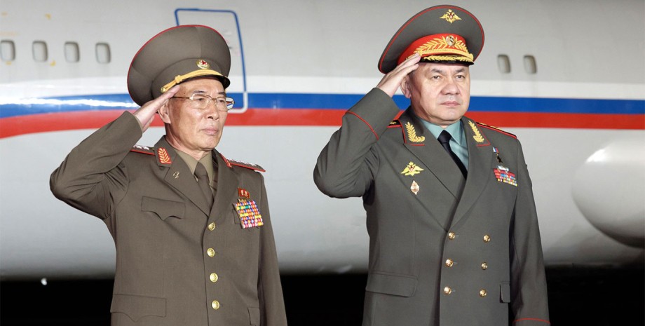 Кан Сун Нам, Сергей Шойгу, Северная Корея, КНДР, министр обороны