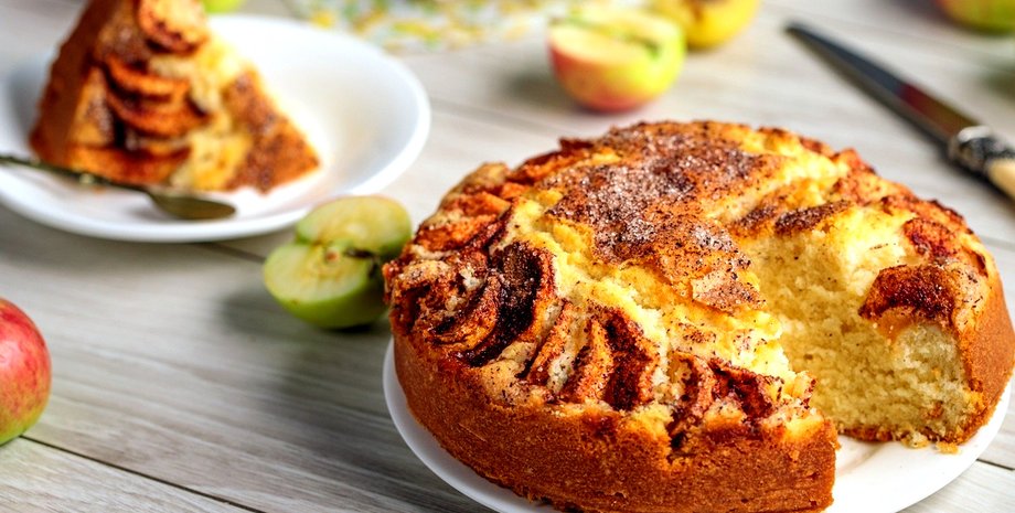 сметанник, сметанник с яблоками. рецепт, рецепт сметанника