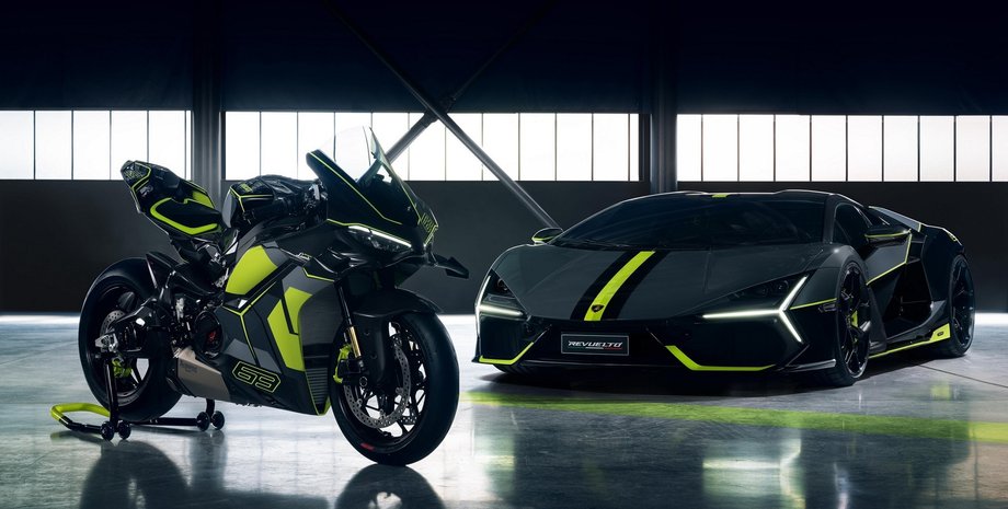 Ducati Panigale V4 Lamborghini, Ducati Panigale, Ducati Panigale Lamborghini, мотоцикл Ducati, мотоцикл Lamborghini