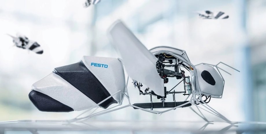 робот, робот Festo, робот пчела, робот BionicBee