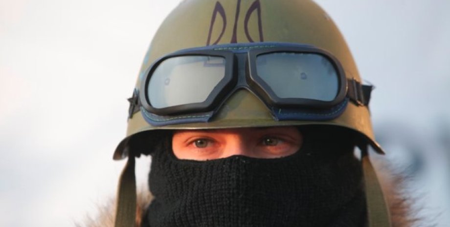 Активист Евромайдана / Фото: Александр Чекменев/Фокус
