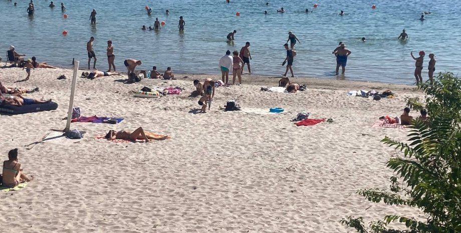 Открытие пляжного сезона, пляж Одесса, Чёрное море