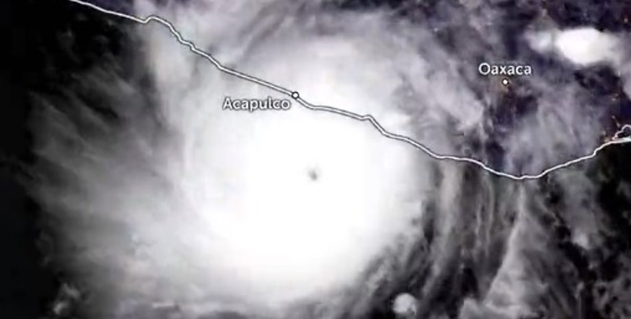 ураган отис, акапулько ураган отис