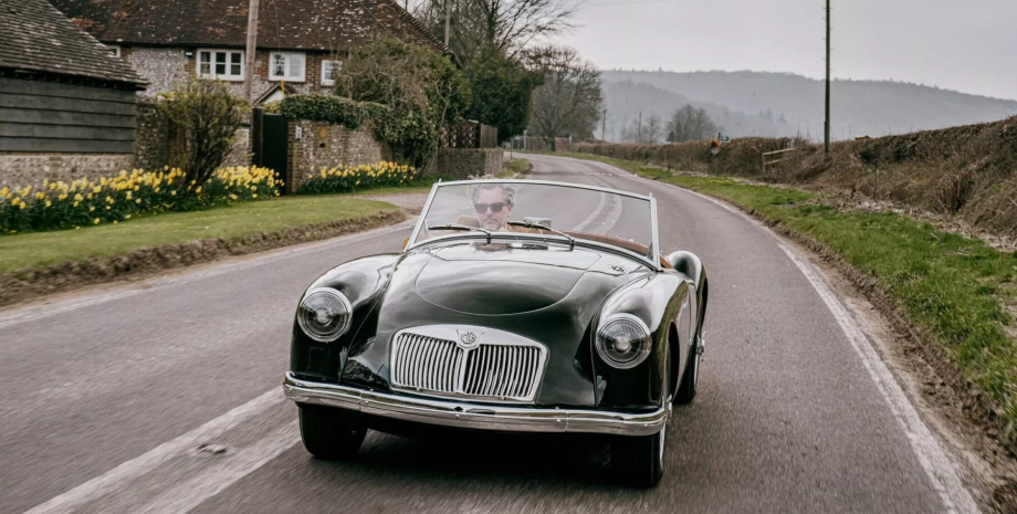 MG A 1955 MG A 1955, MG A, новый MG A, спорткар MG, спорткар MG