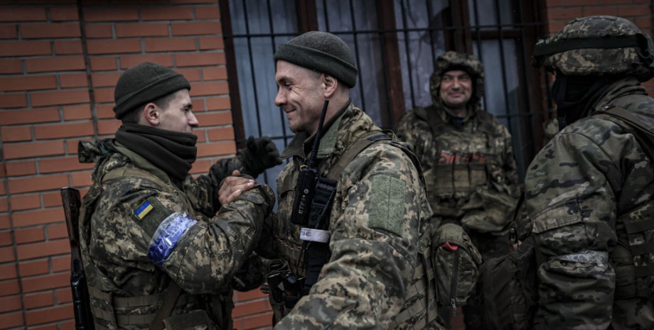 Украинские военные, ВСУ, Силы обороны, военные