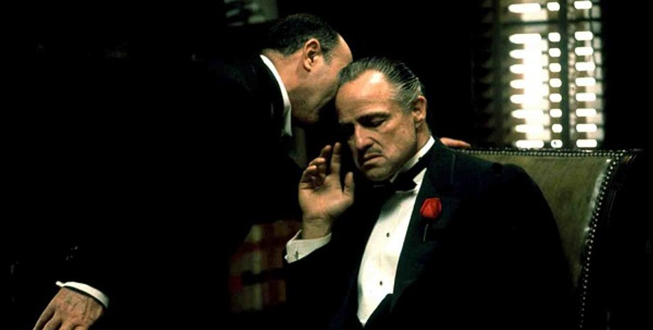 Кадр из фильма "Крестный отец"