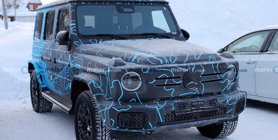 Mercedes-Benz, Mercedes-Benz EQG, Гелендваген, Авто, Автомобили, Электромобили, Интерьер, Фото, Внедорожник