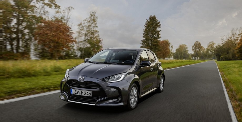 Mazda 2 2022, новая Mazda 2, Mazda 2, гибрид Mazda 2