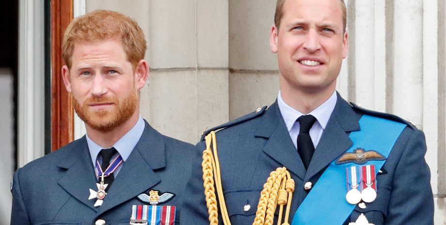 принц Уильям, принц Гарри, братья, фото, ссора