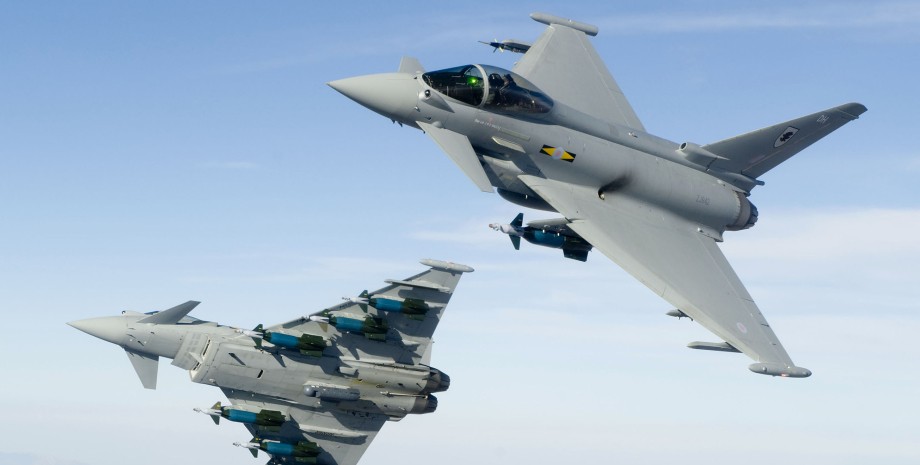 Еврофайтер Тайфун европейский истребитель