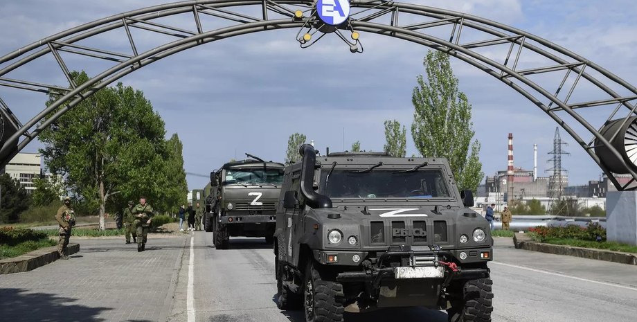 ВС РФ на запорожской АЭС