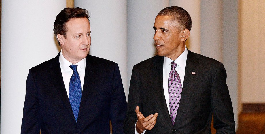 Барак Обама и Дэвид Кэмерон / фото Getty Image