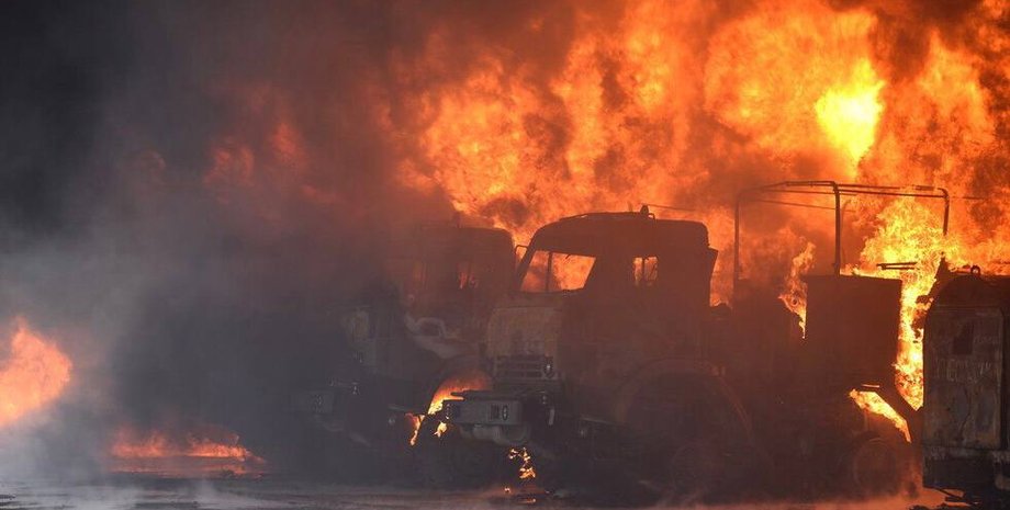 пожар в Макеевке