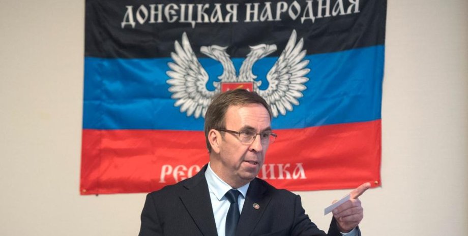 Глава "представительства ДНР" Юбер Файяр / Фото: arte.tv