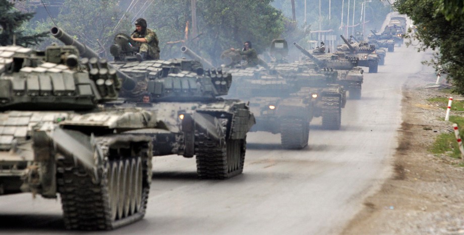 Танки РФ Украина, война, ВС РФ, Россия, фото