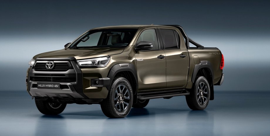 Toyota Hilux, пикап Toyota, гибрид Toyota, новая Toyota Hilux
