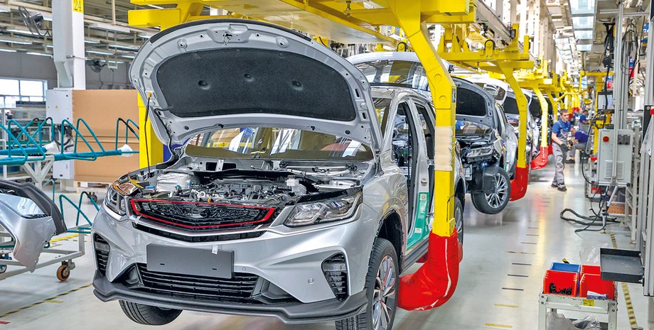 БелДжи, производство Geely, Geely Atlas, Geely Tugella, санкции против Беларуси