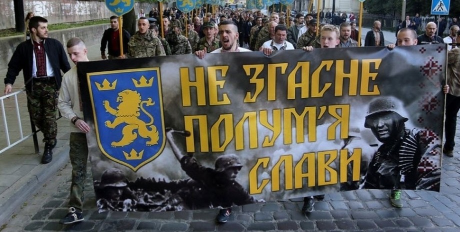 СС "Галичина", Київ, марш, Офіс президента, осуд