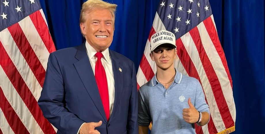 бэррон трамп, дональд трамп, президент сша, сын президента сша