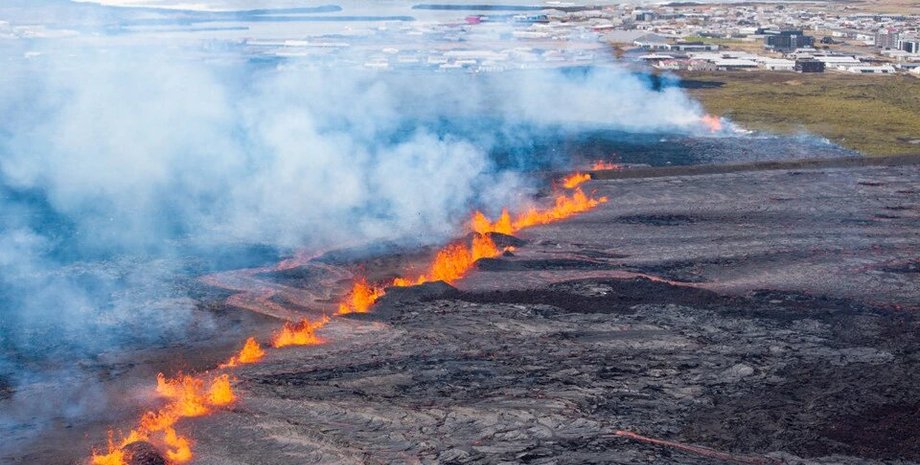 новини світу, ісландія, вулкан, виверження