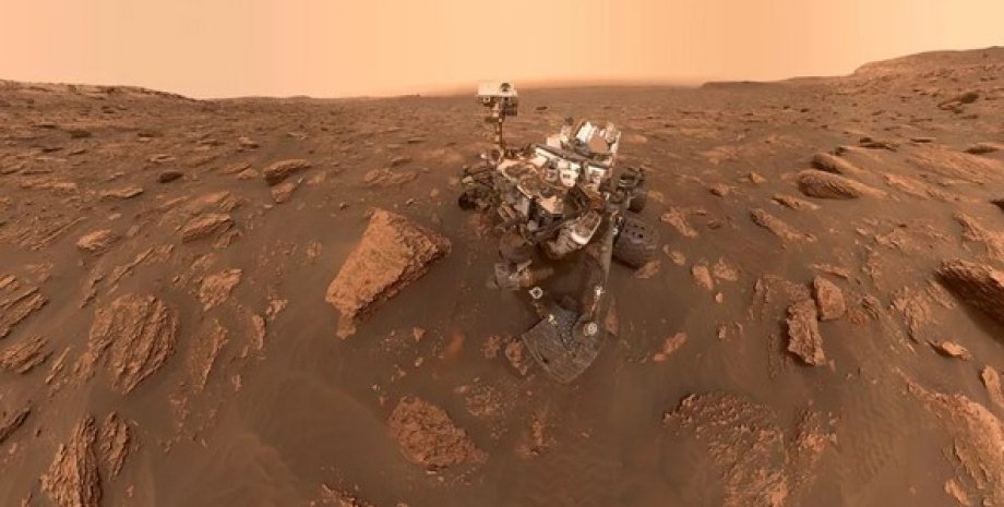 Марс,  марсоход Curiosity