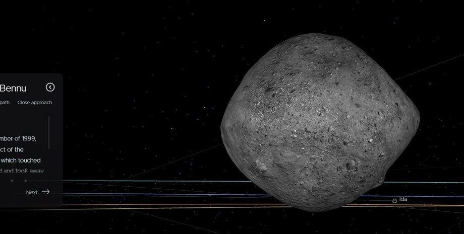 астероид Бенну