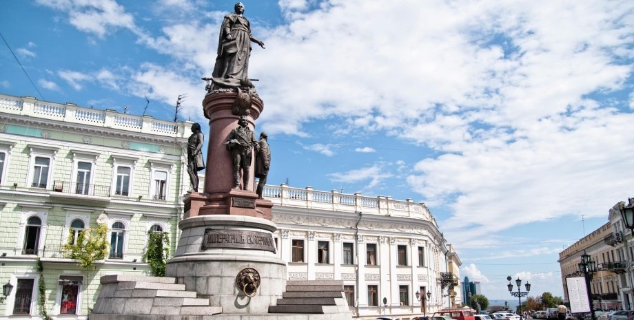 Памятник Екатерине в Одессе, екатерина одесса, екатерина вторая, екатерина памятник одесса