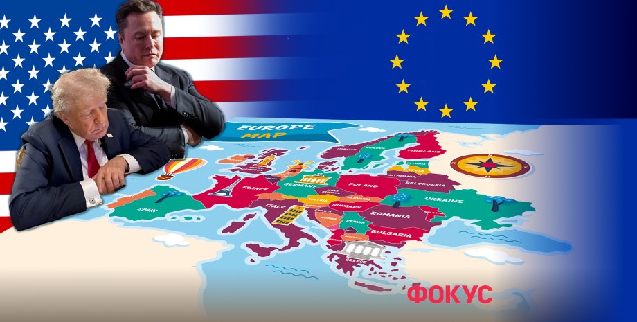 Дональд Трамп, Ілон Маск Дональд Трамп, Ілон Маск, Make Europe Great Again, ультпраправі