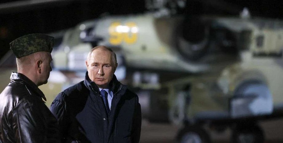 владимир путин, путин, курская оласть, вертолет путин