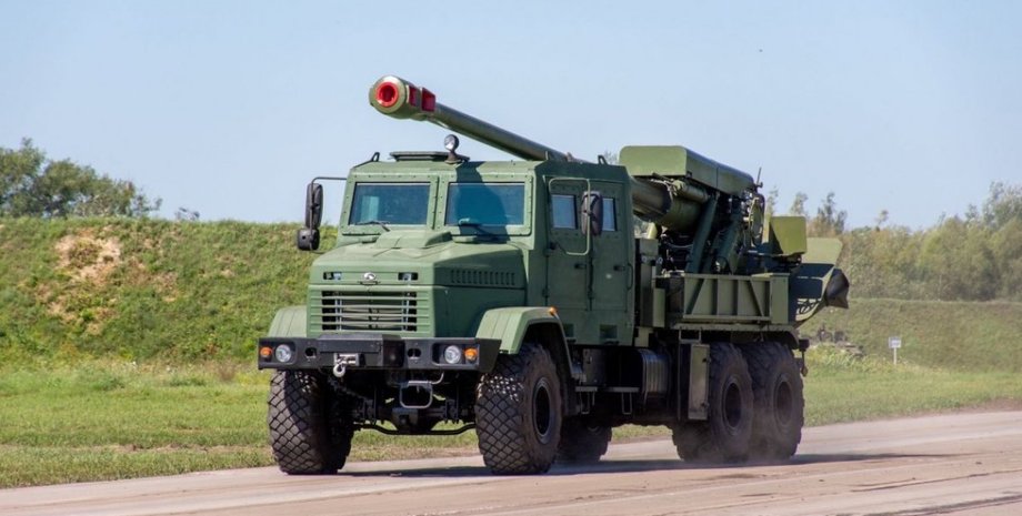 САУ "Богдана" на испытаниях