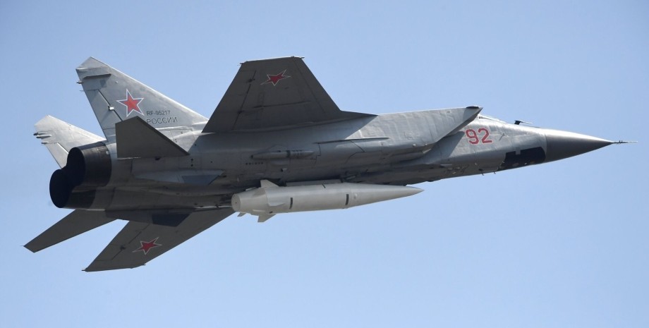 МиГ-31К, самолет МиГ-31К, Кинжал