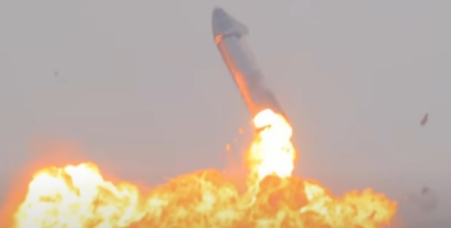 SpaceX, Starship SN10, ракета, взрыв, Илон Маск, причины,