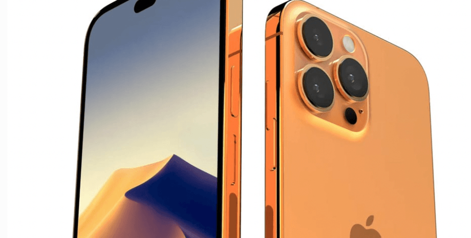 iPhone 14 Pro Max, рендеринг, смартфон, инсайдерская информация, apple