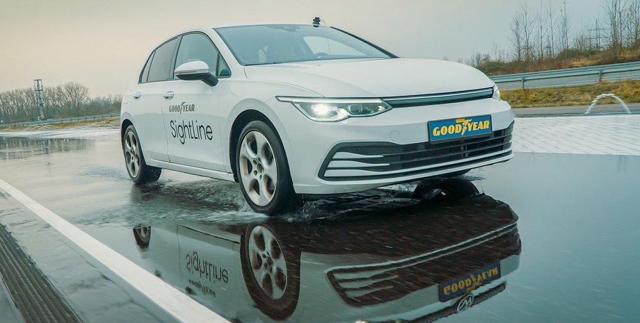 Volkswagen Golf Goodyear, Goodyear SightLine, шина Goodyear, шины Goodyear
