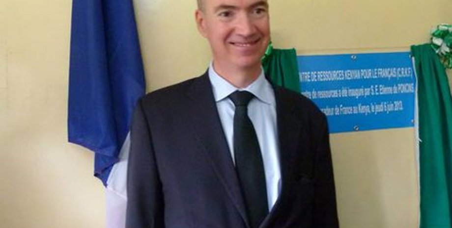 Этьен де Понсен/Фото: Alliance Française de Nairobi / Facebook