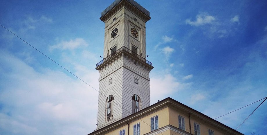 Львов, ратуша, минирование, эвакуация, Садовой